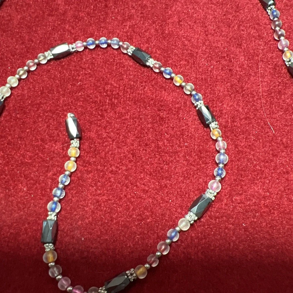 Magnetic Therapy‎ Amethyst Wrap Necklace/Bracelet/Anklet 36